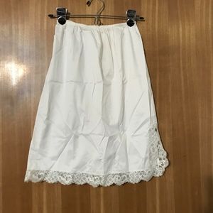 Vintage slips, quantity three.